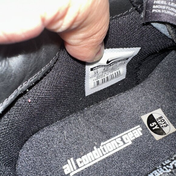 Nike Air Max Goadome GS Graphic Youth Sneakers Black 311567 001 Sz 5y/ Women 6.5 - Picture 8 of 8